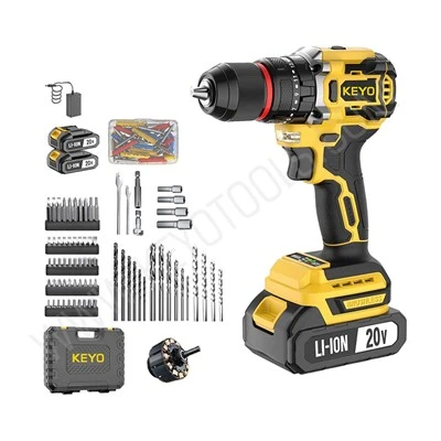 Κιτ εργαλείων 20v Brushless Οικιακής Επισκευής Ασύρματου Τρυπανιού